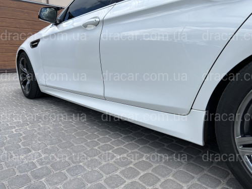 Накладки на пороги M-paket BMW 5 series F10 F11 2010-2016 артикул 7925