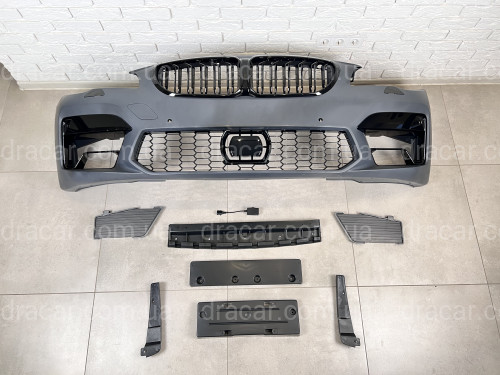 Комплект обвісу для BMW 5 series F10 2010-2016 у стилі M5 G30 LCI 2021+ артикул 7866