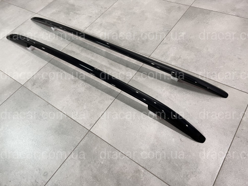 Рейлінги на дах OEM Porsche Cayenne 958/Volkswagen Touareg 2010-2018 алюміній 2шт. колір чорний артикул 7976
