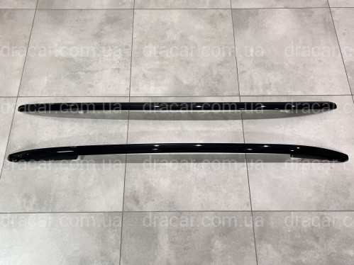 Рейлінги на дах OEM Porsche Cayenne 958/Volkswagen Touareg 2010-2018 алюміній 2шт. колір чорний артикул 7976