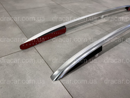 Рейлінги на дах OEM Porsche Cayenne 958/Volkswagen Touareg 2010-2018 алюміній 2шт. колір срібло артикул 7271