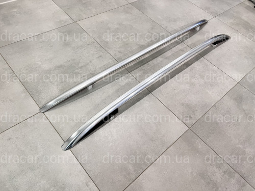 Рейлінги на дах OEM Porsche Cayenne 958/Volkswagen Touareg 2010-2018 алюміній 2шт. колір срібло артикул 7271