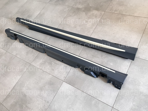 Пороги  AMG Mercedes C-class W205 2014-2021 2шт. артикул 7982