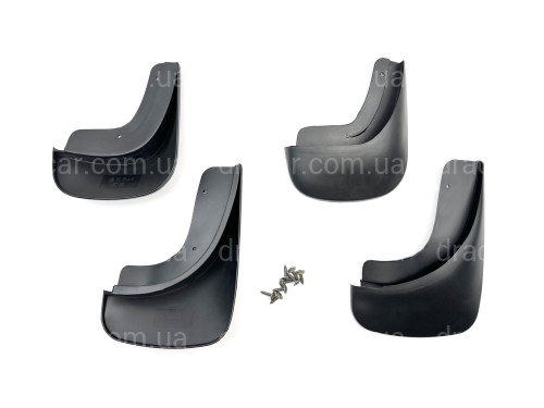 Бризковики Audi A4 B6 2001-2008 комплект 4 шт артикул 6574