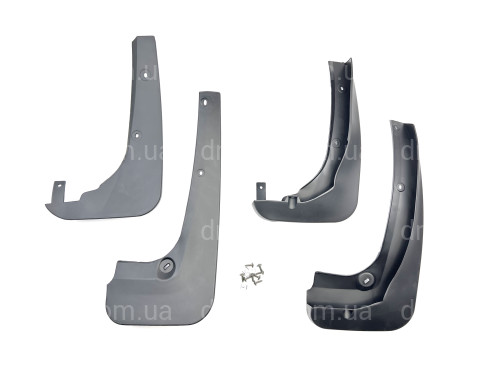 Бризковики BMW X3 F25 2011-2017  комплект 4 шт. артикул 5468