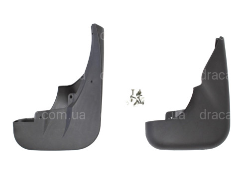 Бризковики задні BMW X5 E53 1999-2006, комплект 2 шт. артикул 6896