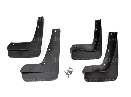 Бризковики BMW X1 F 48 2015-2021 комплект 4 шт. артикул 6573