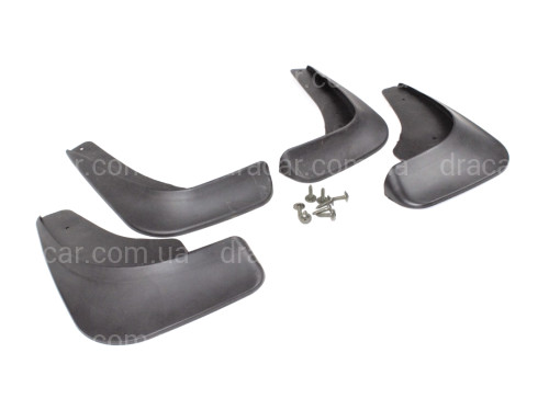 Бризковики Mazda 3 СЕДАН З ПОРОГАМИ 2006-2008, комплект 4шт. артикул 6567