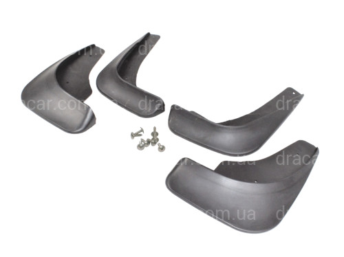 Бризковики Mazda 3 СЕДАН З ПОРОГАМИ 2006-2008, комплект 4шт. артикул 6567
