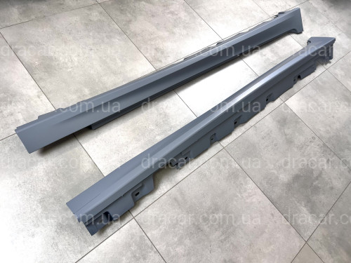 Накладки на пороги M-paket BMW 5 series F10 F11 2010-2016 артикул 7925