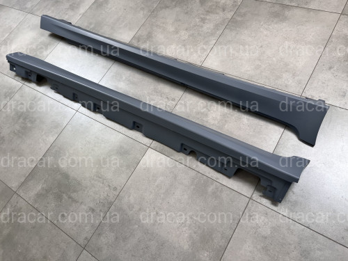 Накладки на пороги M-paket BMW 5 series F10 F11 2010-2016 артикул 7925