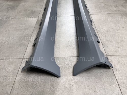 Накладки на пороги M-paket BMW 5 series F10 F11 2010-2016 артикул 7925