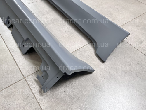 Накладки на пороги M-paket BMW 5 series F10 F11 2010-2016 артикул 7925