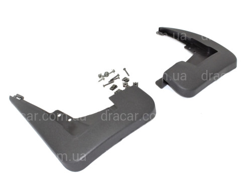 Бризковики передні Mercedes Benz ML-class W164 2005-2011 / GL-class X164 2006-2012 ПІД ПОРІГ комплект 2шт. артикул 6344