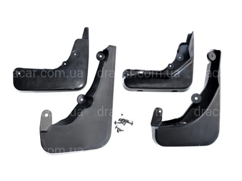 Бризковики Mercedes Benz W212 2013-2016 комплект 4шт артикул 3894