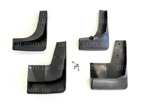 Бризковики  Mitsubishi Outlander до рестайлінгу та без арок 2003-2005 комплект 4шт.  артикул 5773