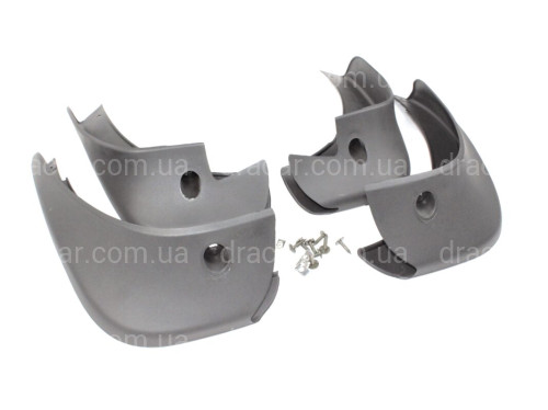 Бризковики Nissan Qashqai 2007-2012 комплект 4 шт. артикул 5463