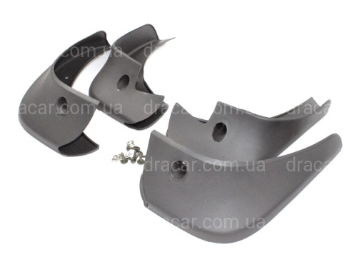 Бризковики Nissan Qashqai 2007-2012 комплект 4 шт. артикул 5463