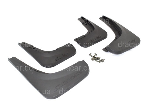 Бризковики Suzuki SX4 2013-2022 комплект 4 шт. артикул 6634