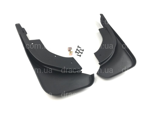 Бризковики передні Volkswagen Touareg 2002-2009 комплект 2шт артикул 6476