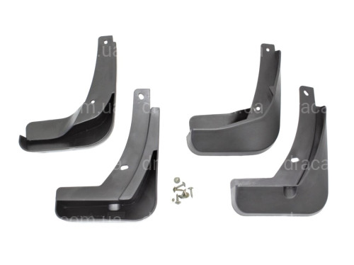 Бризковики Volkswagen Golf 7 2012-2020, комплект 4 шт. артикул 5925