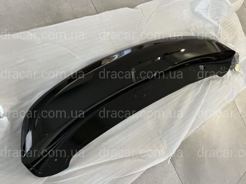 Спойлер козирок Toyota Land Cruiser 200 2007-2015  ABS пластик чорний колір артикул 1487