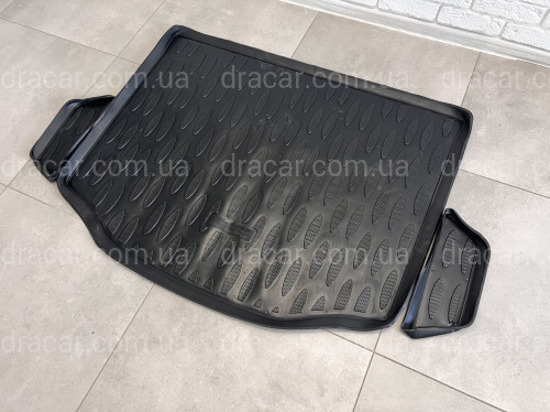 Килимок багажника для Toyota RAV4 2013+ повнорозмірна запаска артикул 2523