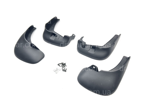 Бризковики Hyundai Santa Fe до рестайлінгу 2006-2009, комплект 4шт. артикул 7986