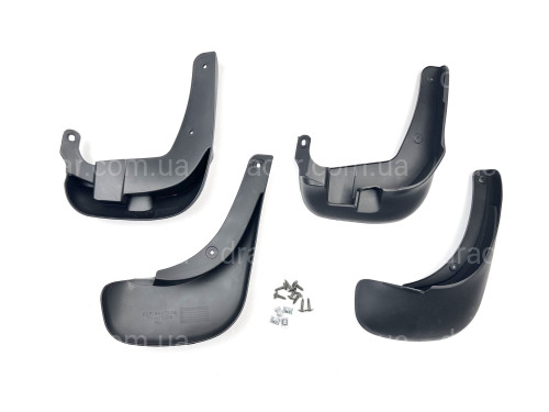 Бризковики Hyundai Santa Fe до рестайлінгу 2006-2009, комплект 4шт. артикул 7986