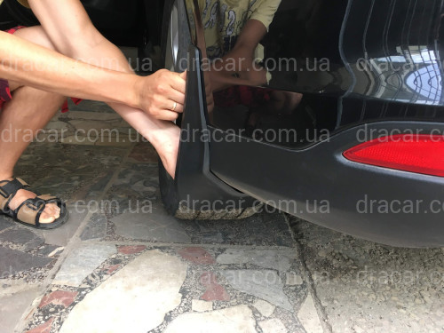 Бризковики задні Ford Focus 3 2011-2018 СЕДАН І ХЕТЧБЕК, комплект 2шт. артикул 4290