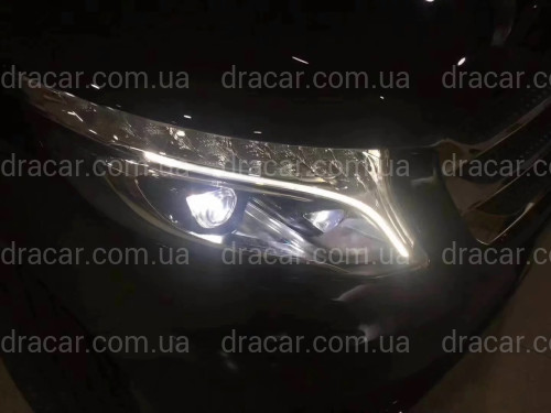 Full led фари стиль OEM Mercedes Benz W447 Vito / V-class / Metris (ліва+ права) комплектні з блоками артикул 7750