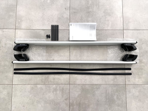 Оригінальні поперечні рейлінги Toyota Land Cruiser  Prado 150 2009-2023