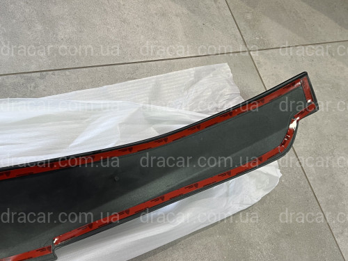 Спойлер WALD Lexus LX 450D / 570 2015-2022 ABS пластик, колір чорний артикул 6546