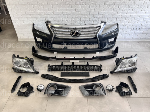 Обвіс комплект рестайлінгу F-SPORT 2012-2015 для Lexus LX570 2008-2011 артикул 8070