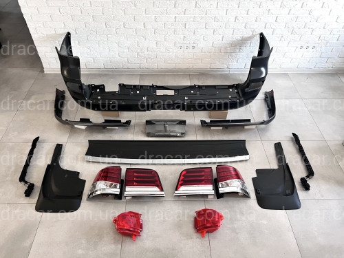 Обвіс комплект рестайлінгу F-SPORT 2012-2015 для Lexus LX570 2008-2011 артикул 8070
