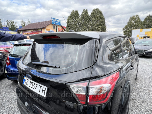 Спойлер козирок Ford Kuga / Escape 2013-2019 ABS пластик під фарбування артикул 7661