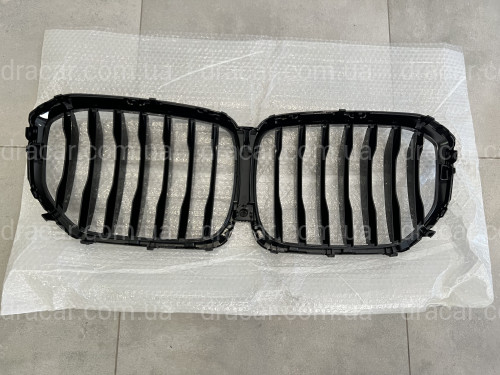 Решітка радіатора ніздрі M-Perfomance стиль BMW X5 G05 2019-2022 чорний глянець артикул 7889