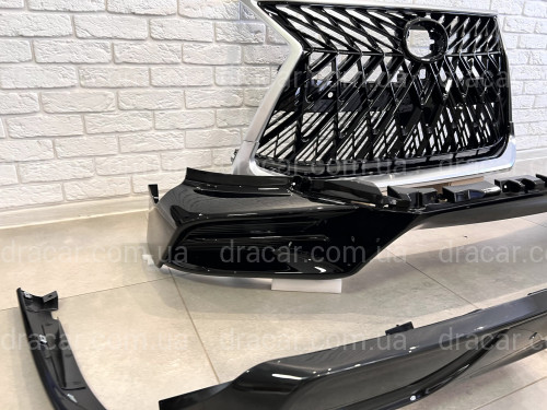 Обвіc комплект TRD SUPERIOR Lexus LX 570 450d 2015-2022 ABS пластик колір чорний артикул 6906