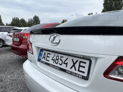 Спойлер лип багажника Lexus IS 2005-2012 ABS пластик, колір чорний глянець артикул 8084