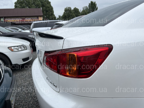 Спойлер лип багажника Lexus IS 2005-2012 ABS пластик, колір чорний глянець артикул 8084