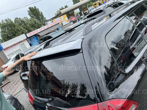 Спойлер козирок Mitsubishi Pajero Sport 2008-2016 ABS пластик. ЯКІСТЬ! артикул 5210