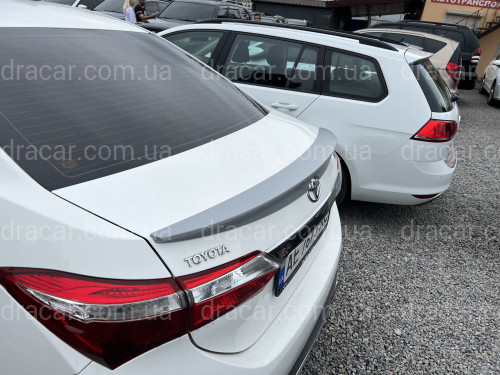 Спойлер ліп багажника Toyota Corolla ЄВРОПА 2013-2018 ABS пластик під фарбування артикул 4629