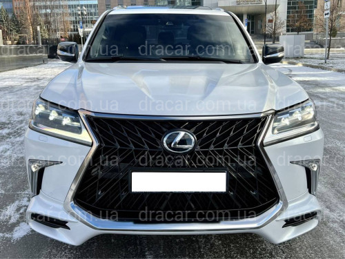 Обвіc комплект TRD SUPERIOR Lexus LX 570 450d 2015-2022 ABS пластик колір чорний артикул 6906