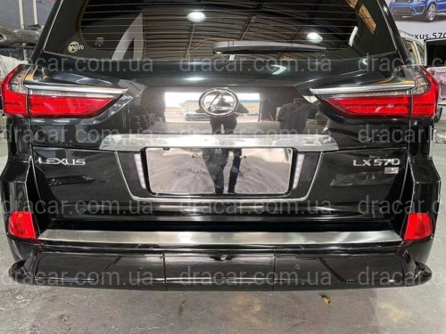 Обвіc комплект TRD SUPERIOR Lexus LX 570 450d 2015-2022 ABS пластик колір чорний артикул 6906