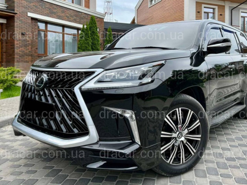 Обвіc комплект TRD SUPERIOR Lexus LX 570 450d 2015-2022 ABS пластик колір чорний артикул 6906