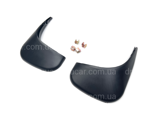 Бризковики задні Volkswagen Touran/Caddy 2003-2015, комплект 2шт. артикул 2939