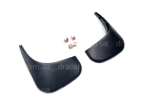 Бризковики задні Volkswagen Touran/Caddy 2003-2015, комплект 2шт. артикул 2939