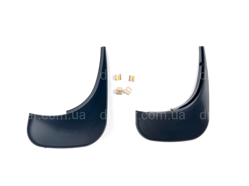 Бризковики задні Volkswagen Touran/Caddy 2003-2015, комплект 2шт. артикул 2939