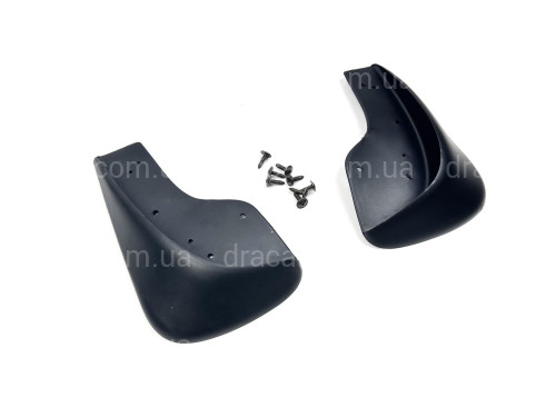 Бризковики передні Volkswagen Touran/Caddy 2003-2015, комплект 2шт. артикул 2938