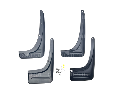 Бризковики для Toyota Rav4 2001-2005 без розширювачів арок, комплект 4шт. артикул 8067